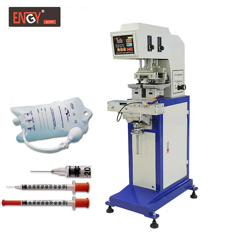 Syringe barrel Double Color Conveyor Pad Printer to sale