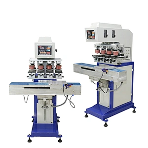 The manufacturer factory  auto machine 4 color pad printer used printing machine