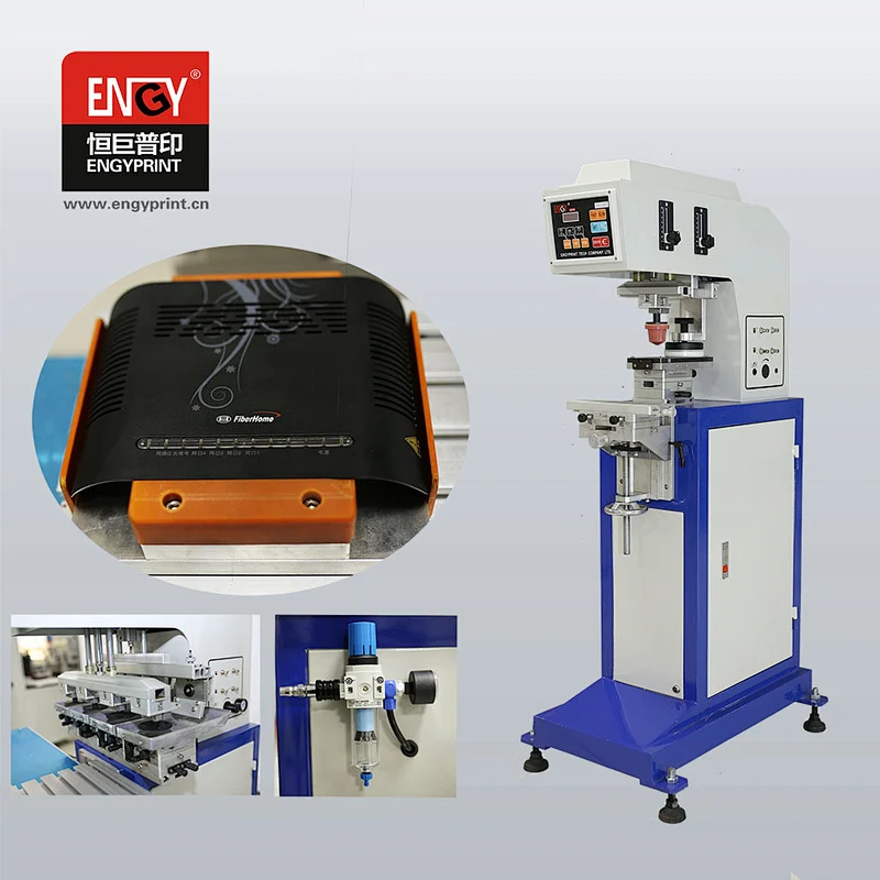 ENGYPRINT efficient pneumatic and electric 1 color pad printing machine