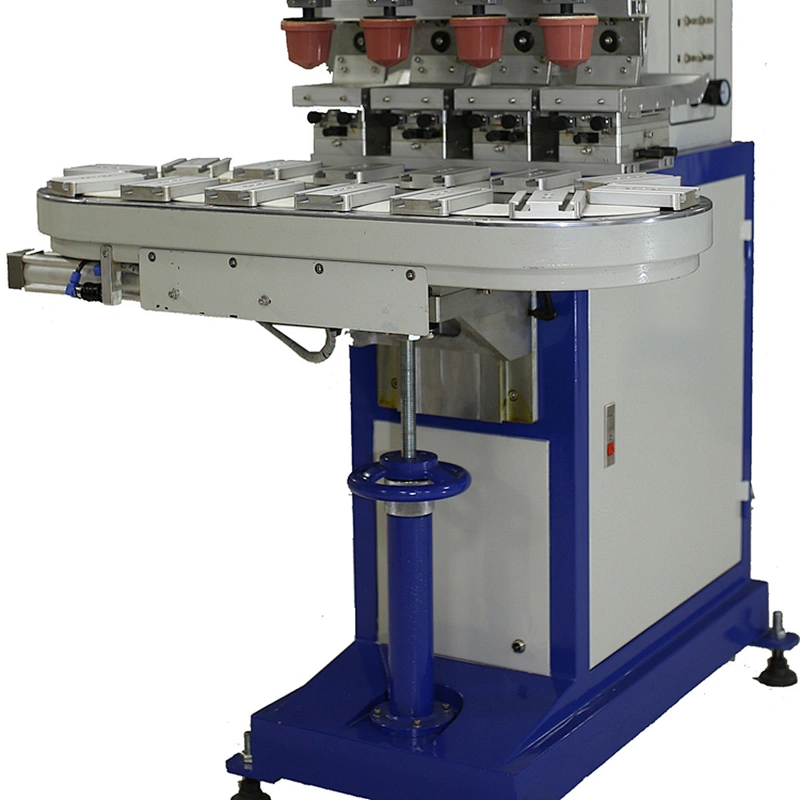 Good quality easy 4 color automatic ink cup pad printer machine