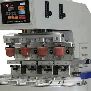 Good quality easy 4 color automatic ink cup pad printer machine