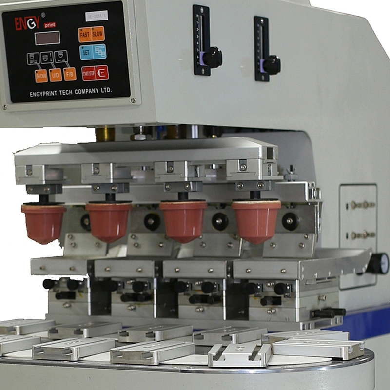 Good quality easy 4 color automatic ink cup pad printer machine