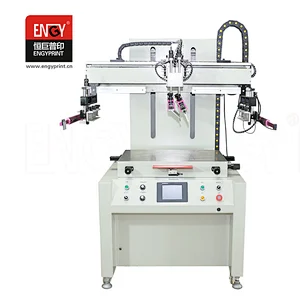 Dongguan screen printers Electric Logo Silk Screen Printing Machine With Vacuum Table