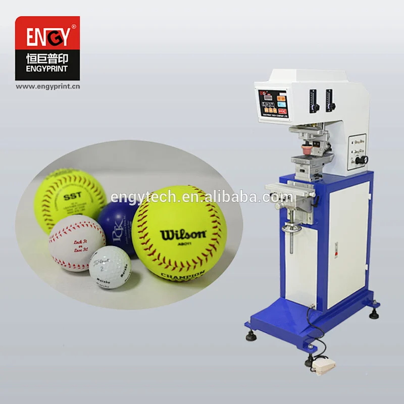 Single Color Pad Printing Machine Golf Ball Pad Printing Machine with Dual Pads