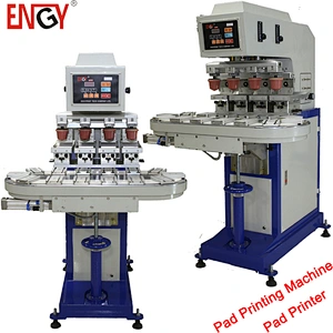 Good quality easy 4 color automatic ink cup pad printer machine