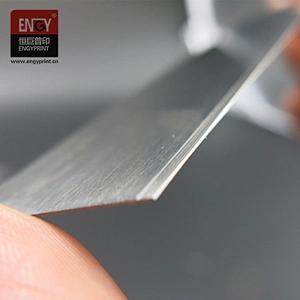 Pad Printing Thin Steel Plate Soft Doctor Blade