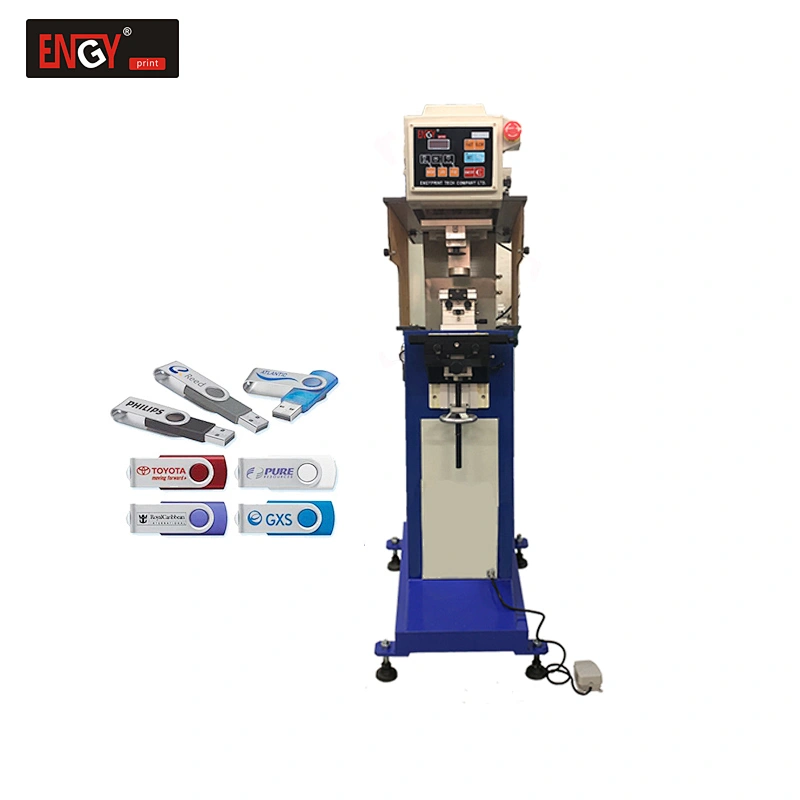 Electronic Products single Color Conveyor Pad Printer Prevent Rust Pad printing machine