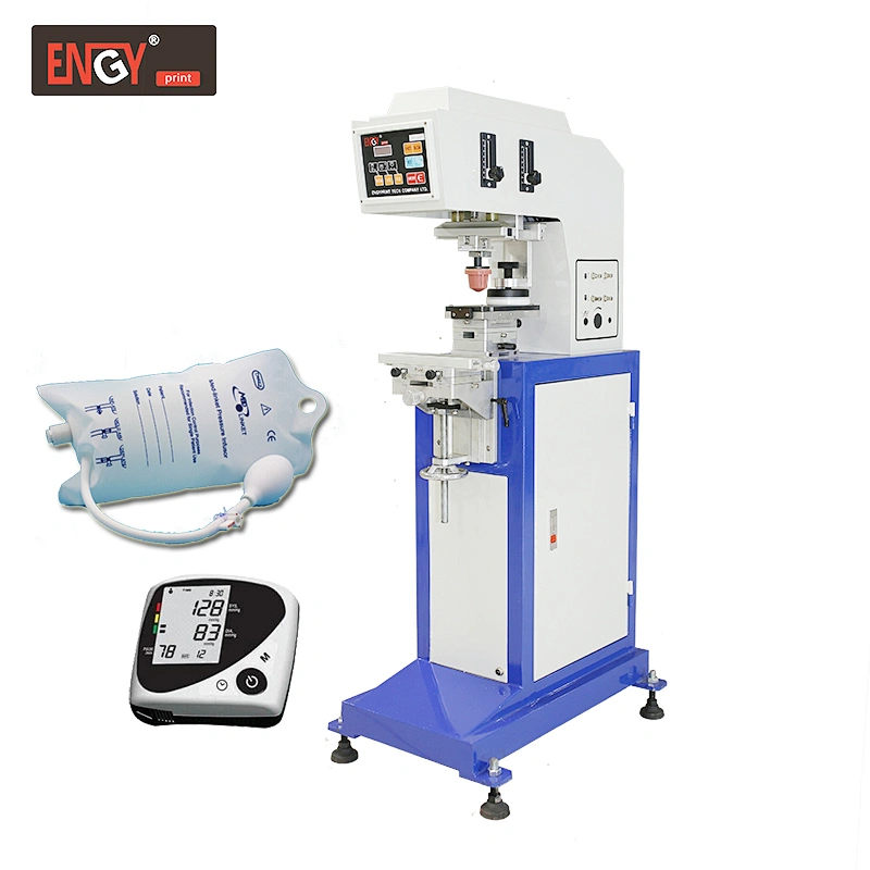 High Quality Small Size 1-color Sealed Ink Cup Pad Printing Machine For Printing Logo
