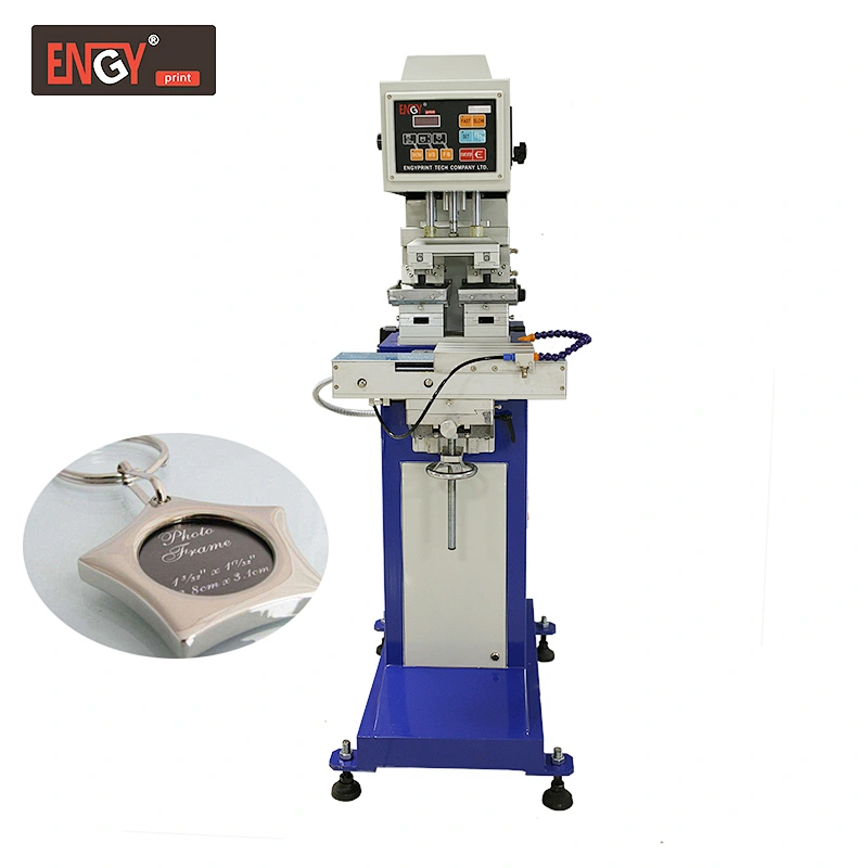 Factory Supply tampografia Pneumatic pad printer 2 Color Glass watch dial Pad Printing Machine