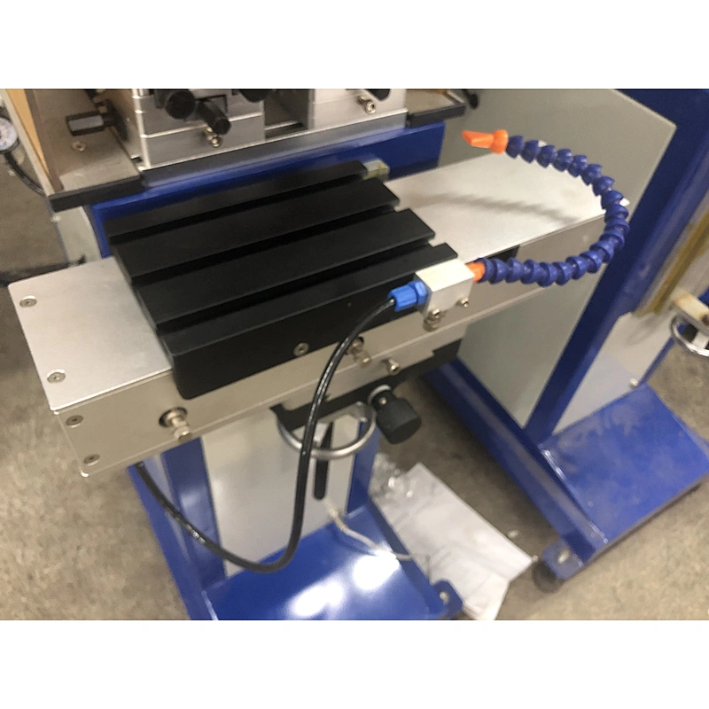Electronic Products single Color Conveyor Pad Printer Prevent Rust Pad printing machine