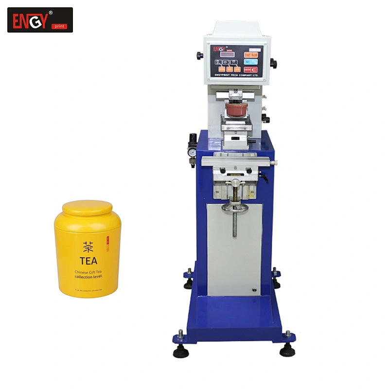 Factory direct sale single color pad printer printing logo for aluminum cans machine