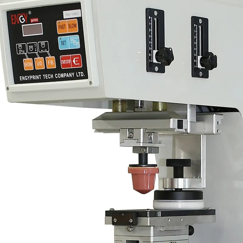 High quality pad printing helmet Single Color Semi Automatic Tampo Ink Pad Printing Machine For Sale
