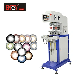 2 Color Bottle Cap Plastic high quality Pad Printer Printing Machine For plastic material printing