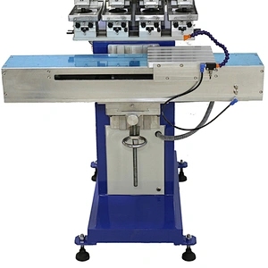 Factory price cheap tampography new desktop multicolor pad printer 4 color  printing machine