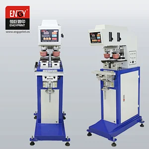 Hot sale single color pad printing machine golf ball pad printing machine with dual pads