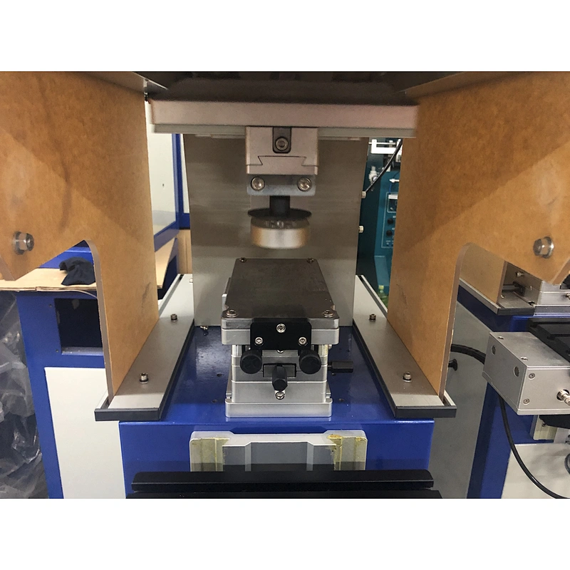 Electronic Products single Color Conveyor Pad Printer Prevent Rust Pad printing machine
