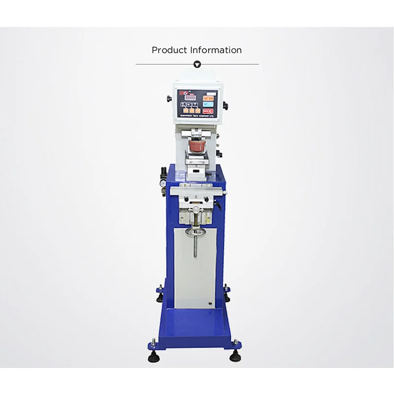 4 Color Open Inkwell Automatic  Pad Printer with Shuttle Pad Printing Machine