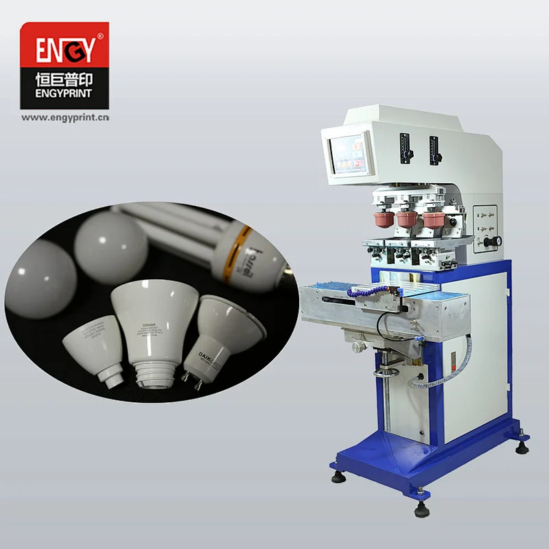 Factory Price Hot Sale Pad Printing Machine for 3 Colours Printing