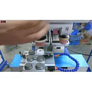 What is a pad printer 2 Color plastic Bottlecap Plastic Watch Dial  Pad Printer with shutter