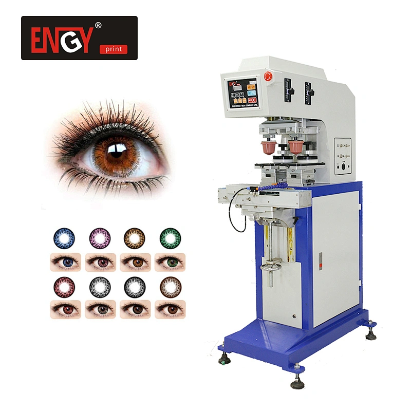 2 Color Bottle Cap Plastic high quality Pad Printer Printing Machine For plastic material printing