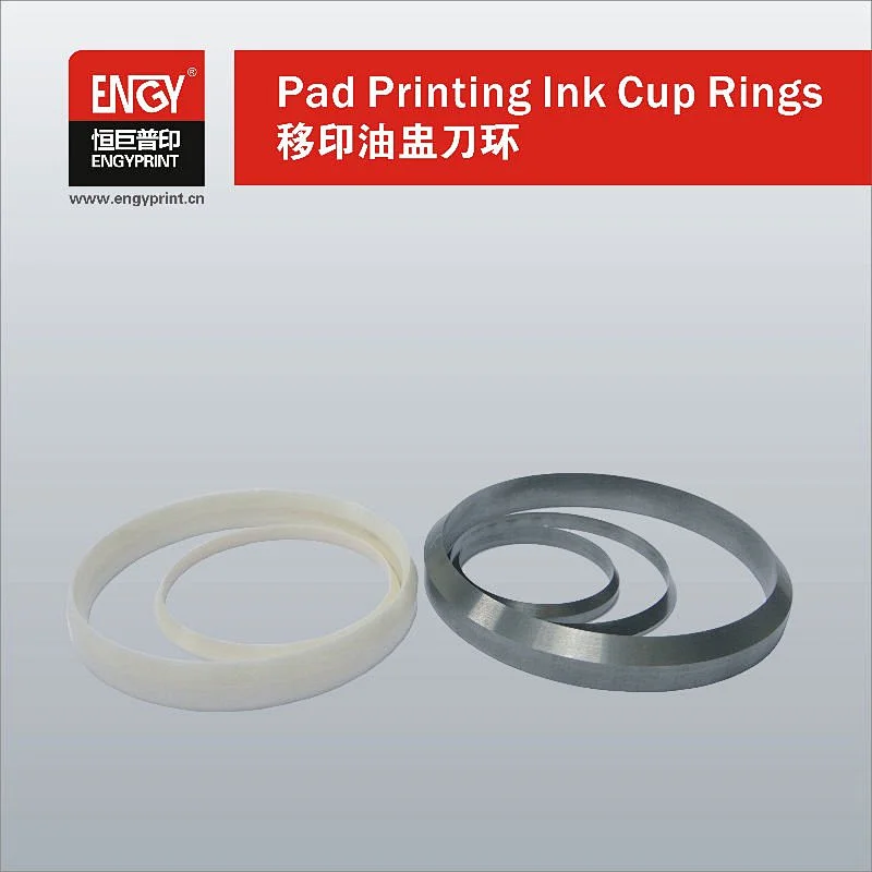Double Edges and Single Edge Zirconia Ceramic Ring for Pad Printer Ink Cup