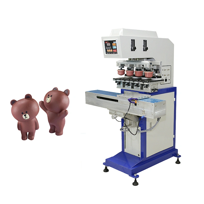Auto/manual pad printer printing machine closed cup pad printer