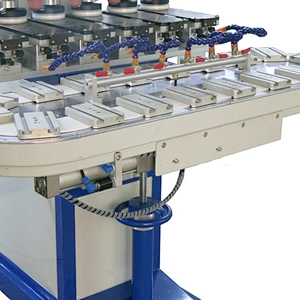 Good quality cheap easy 6 color ink cup pad printer machine
