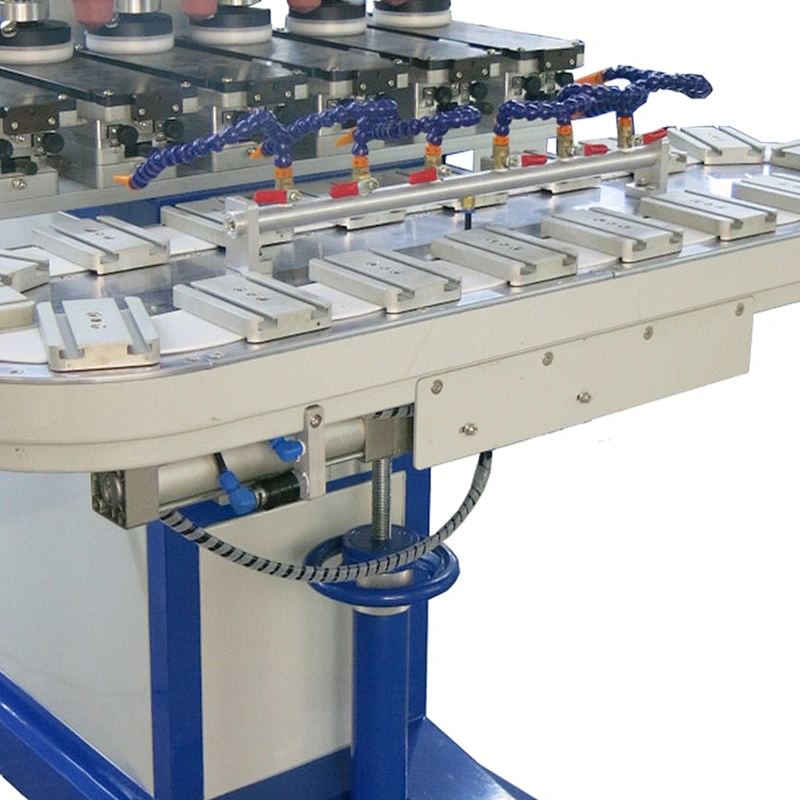 Good quality cheap easy 6 color ink cup pad printer machine