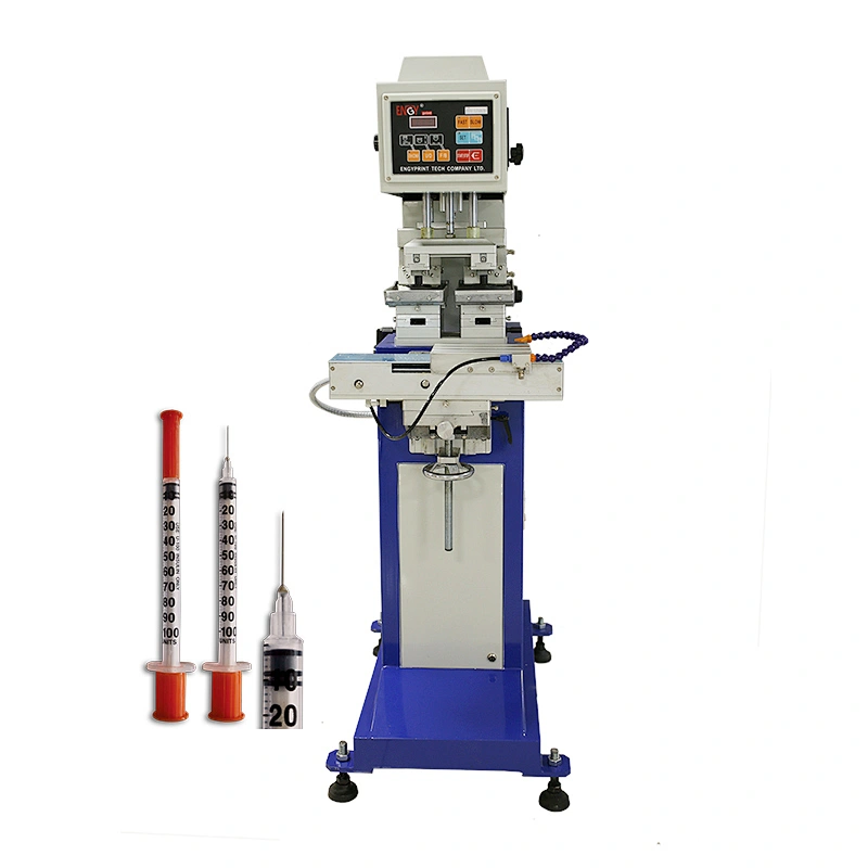 Syringe barrel Double Color Conveyor Pad Printer to sale