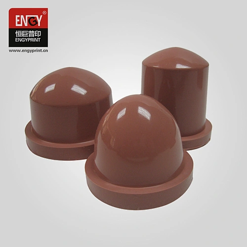 Silicone rubber liquid for making print pads