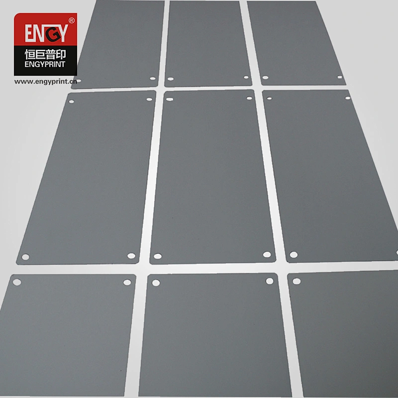 Good quality Stainless steel thin cliche/For pad printing accessory pad printer stainless steel plate