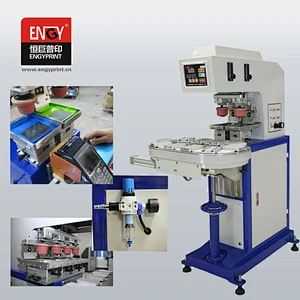 Hot sale memory card logo manual pad printing machine, phone case pad printing machine