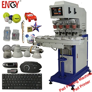 Pen Ball Label PVC Mug DIY Gift Logo New Pad Printing Press Printer Machine