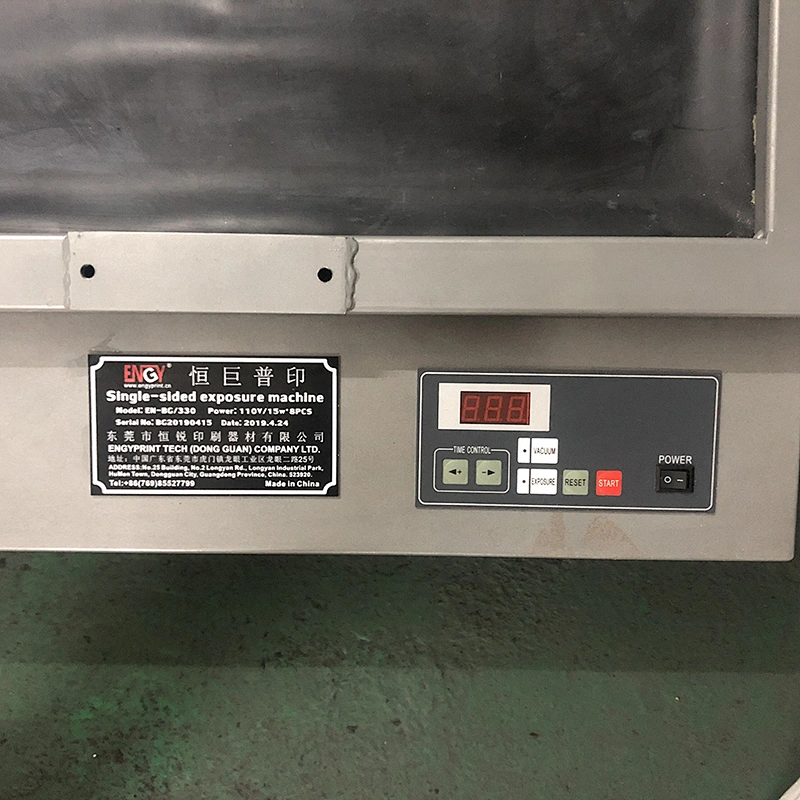 EN-BG330MINI Exposure Unit machine high quality screen printing exposure unit LED exposure machine for steel plate