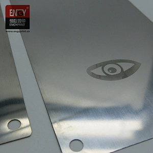 Factory price 0.25mm 0.3mm 0.5mm pad printing plates, carbon steel plate, carbon photosensitive pad printing steel plate
