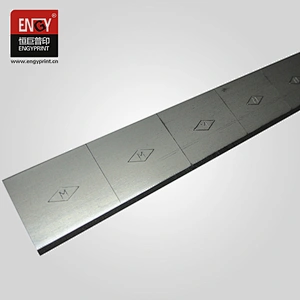 For Pad Printer Machine 0.5mm Thickness Steel Doctor Blade