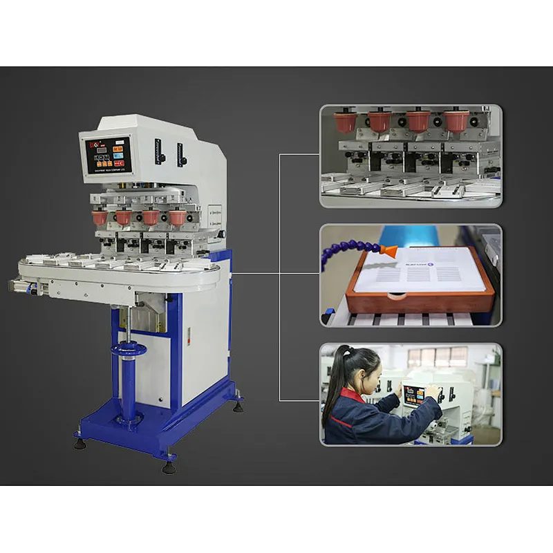 2021 Hot Sale High quality 4 color Pad Printing Machine