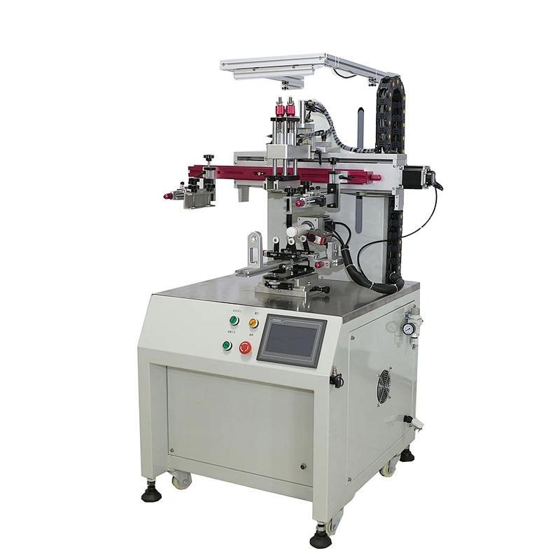 High Quality Semi-automatic  Pneumatic flatbed Panel Screen Printing Machine