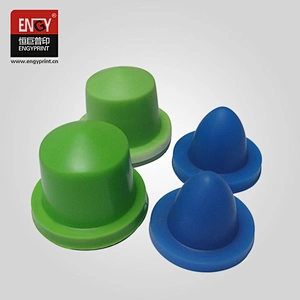 Dongguan manufacturer Any custom hardness tester transfer silicone rubber pad printing print head