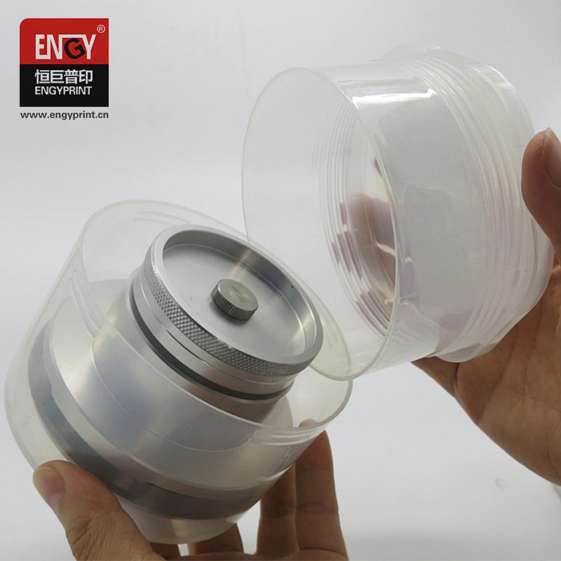 China wholesale merchandise small  new plastic ink cups/ink cups with base