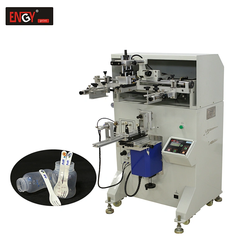 Roll to Roll 1 Color Rotary Automatic Screen Printing Machine for Sale Label Screen Printer with IR Tunnel Oven