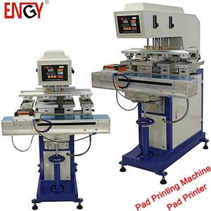 Good quality cheap price easy manual 4 color ink cup pad printer