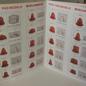 Pad printing liquid silicone rubber head for tampo pad printing machine