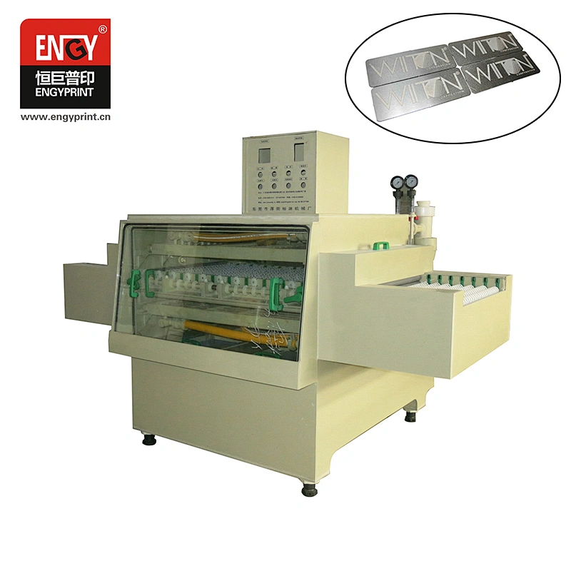 Nameplate Photo Chemical pcb chemDongguan Nameplate Photo Chemical pcb chemical Etching Machine