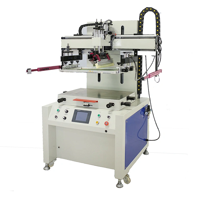 Vertical Flat Vacuum Silk Screen Printing Machine for Sale