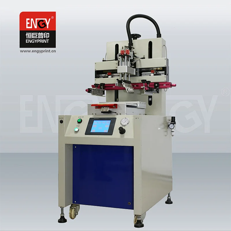 China Large Format Flat Silk Screen Printer Machine