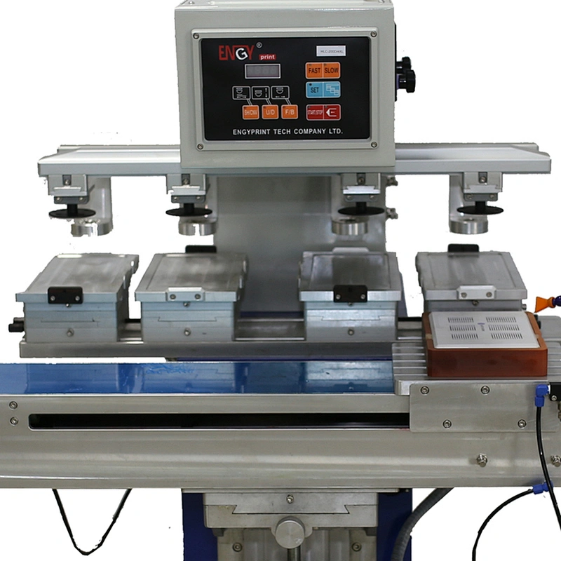 Good quality cheap price easy 4 color ink cup pad printer machine