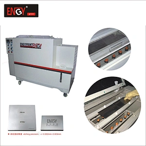 China High quality Thin /Thick cliche plate etching Chemical Single side temperature constant Etching Machine(Spray)