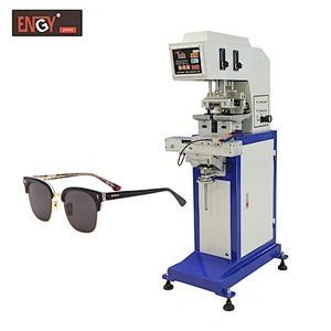 Hot sale Germany Good Quality printing Machine Automatic Sunglass 2-color pad Printer Machine
