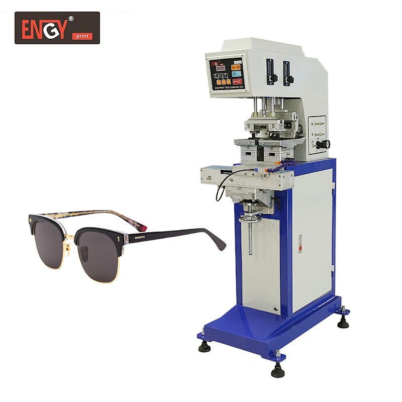 Hot sale Germany Good Quality printing Machine Automatic Sunglass 2-color pad Printer Machine